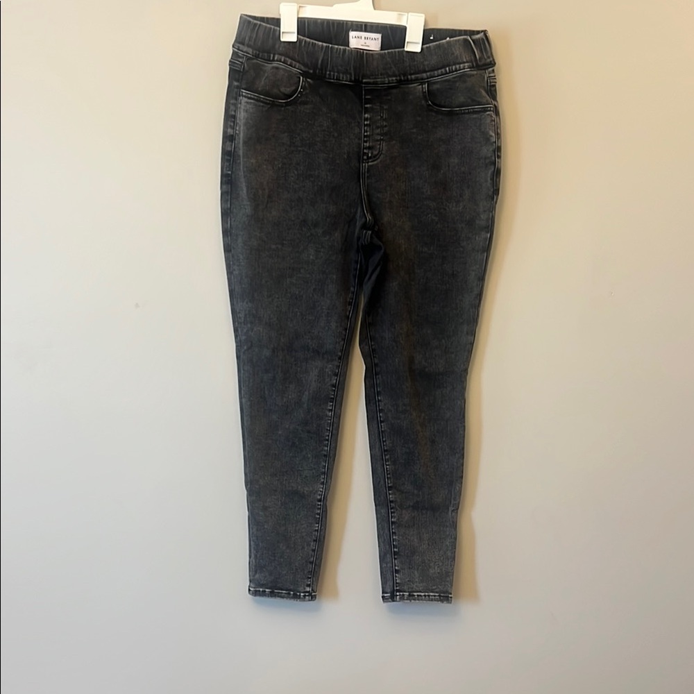 Lane Bryant Black Jeggings Slim Fit